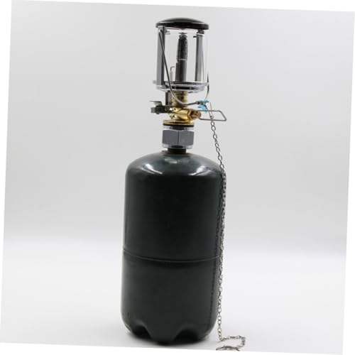 Linterna de gas para camping de cobre y acero inoxidable portátil 6