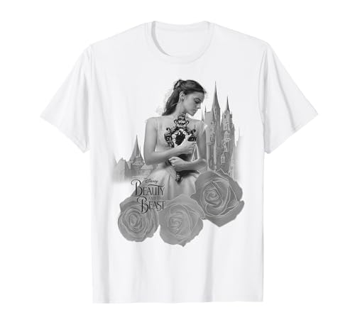 T-shirt Disney La Belle et la Bête souvenir d'enfance gris chiné taille 3XL
