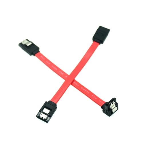 Cable corto SATA rojo 10 cm para HDD SSD DVD-ROM miniatura 4