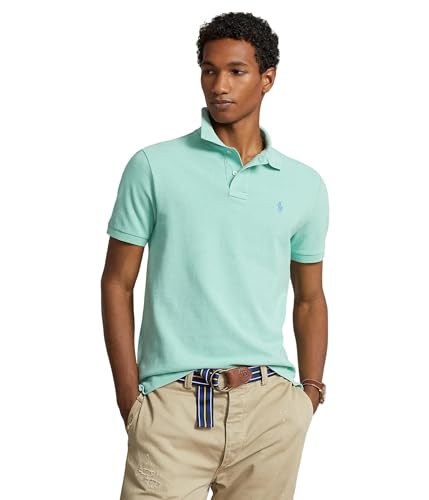 Image of Polo Ralph Lauren Men's Custom Slim Fit Mesh Polo Shirt