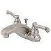 Kingston Brass GKB8621FL Royale 4-inch Centerset Lavatory Faucet with Retail Pop-up, Chrome