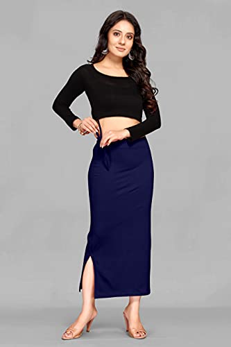 Image of Side Rope Saree Shapewear, Petticoat, Skirts for Women Polylycra Saree Shaper for Saree Dress
