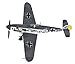 TANG DYNASTY(TM) 1:72 Messerschmitt Bf-109F-4 Fighter Attack Metal Plane Model, World War II Luftwaffe 1942, Military Airplane Model,Diecast Plane,for Collecting and Gift