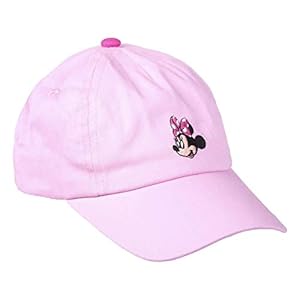 Cerdá 2200007131 Casquette pour Enfants Minnie Mouse avec Licence Officielle Disney, Multicolor, Estándar Fille