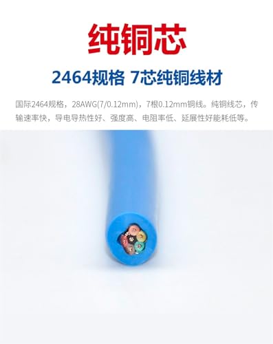 Mdwxdofp Suitable For Fx1S/2N Fx3U And Dop B Series Touch Screen Communication Cable Dop(B)-Fx Gold-Plated Connector + Shielded Magnetic Ring thumb #2