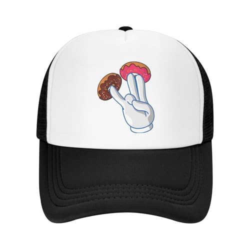 Gorra Trucker Divertida Unisex Talla Única Negra