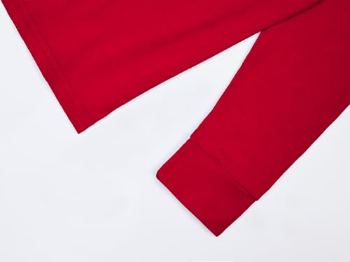 BABY 2T-10Y Toddler Kids Girls Boys Soft Comfy Viscose 2pcs Set Long Sleeve Plain Shirts and Pants Sets3