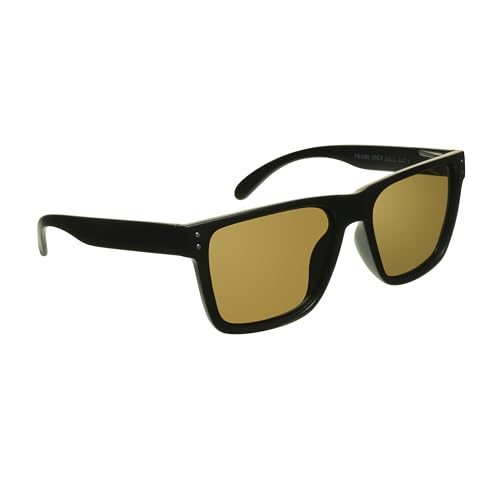 proSPORT Safety Sunglass Men Extra Large Wide Big Tall Protective Z87 Polarized Brown Lens Outdoor Work Glasses