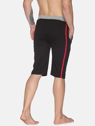 Image of Dollar Men's Casual Cotton Capri 3 /4th Shorts (Pack of 1)