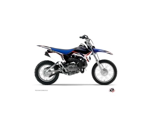Kit déco Yamaha TTR 125 rouge pour masquer les rayures de moto