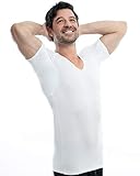 herren sweatshirts 👕 DIE OPTIMALE PASSFORM – Ein smartes Unterhemd ist mehr als nur bequem. Das extra lange Sweat-Safe Shirt im modernen Slim Fit Style rutscht nicht aus der Hose, liegt angenehm an und bleibt mit seinem weiten Kragen durchweg unsichtbar.