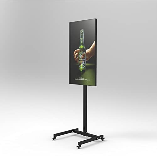 Soporte universal móvil para TV 32-55'' ajustable en altura miniatura 3