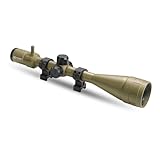 Monstrum Marauder 6-24x50 Rifle Scope with AO Adjustable Objective | Flat Dark Earth | FMR04 Reticle
