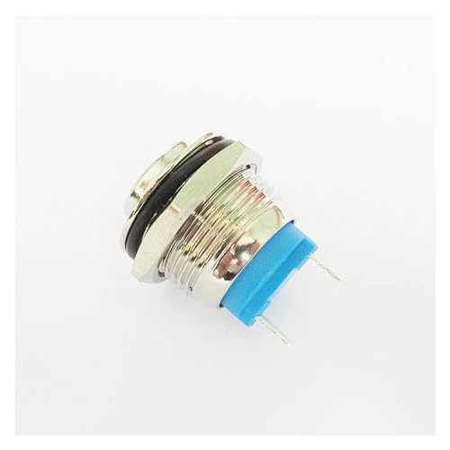 Interrupteur de sonnette 16mm bouton poussoir étanche pour entrée maison