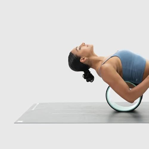 Chirp Stretch Thick Exercise Mat For Yoga & Home Gym, Large Non Slip Fitness Mat For Pilates Workout, Textured Stretching Mat, Floor Protection For Weight Training - 72” X 26.8” - Black #TOP6