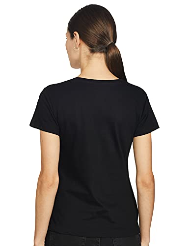 Image of Basic round neck graphic tee