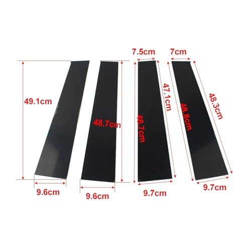 Piliers de porte rayés Dodge Ram 1500 solution avec ces stickers rigides - 4