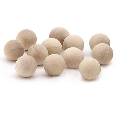 Wood Craft Balls, 1-Inch