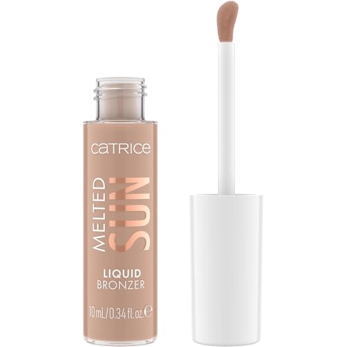 Catrice Cosmetics Bronceador líquido Melted Sun, de larga duración, definir, de gran pigmentación, natural, mate, 10 ml