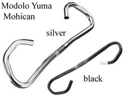 Yuma Mohican Multi Position Trekking Handlebar Black or Silver