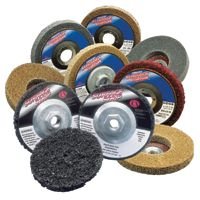 Carborundum 481-05539562615 Depressed Center Wheel44; 4.5 in. Dia44; 0.88 in. Arbor44; Extra Coarse S-C