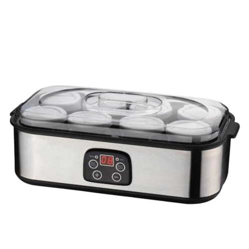 Máquina digital automática para hacer yogur, máquina de yogur con temperatura ajustable para hacer yogurt y máquina ingenio