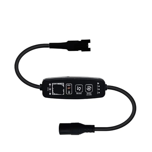 Controlador LED DC5-24V de 3 pines con mando de 28 teclas para tiras RGB