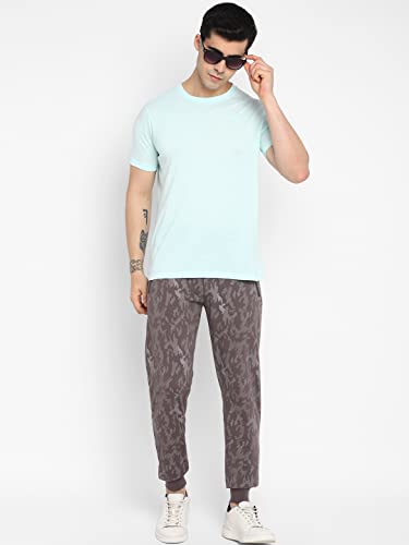 Image of Allen Cooper Men's Super Combed Cotton Rich Solid Round Neck Half Sleeve T-Shirt