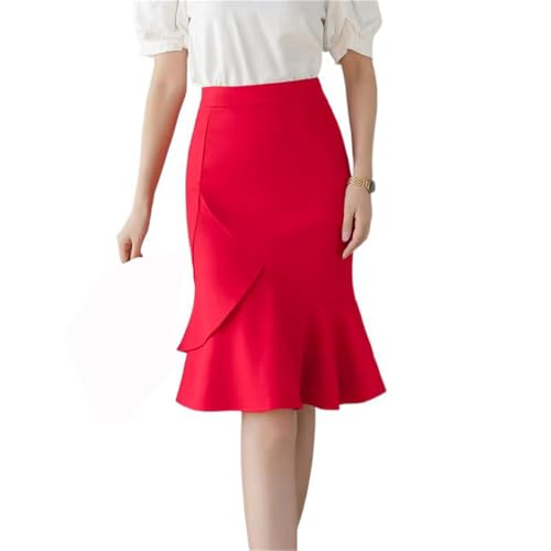 Falda Lápiz Corta de Mezclilla para Mujer