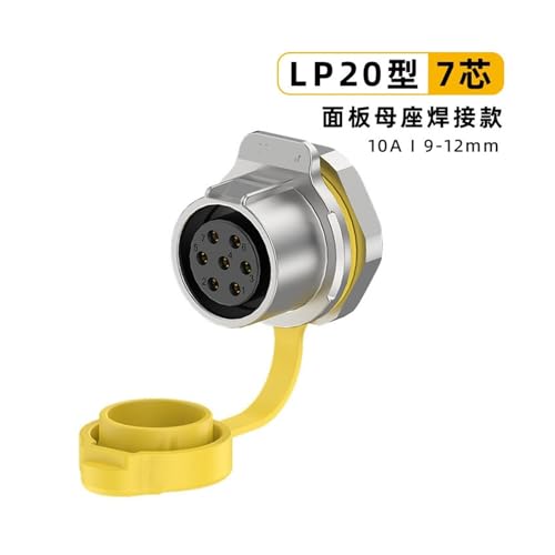 Panel aviation EW-LP20 metal conector de potencia 7 núcleos miniatura 2
