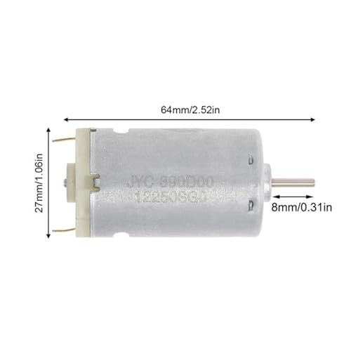 Moteur à courant continu 390 micro moteur balais couple élevé 24V