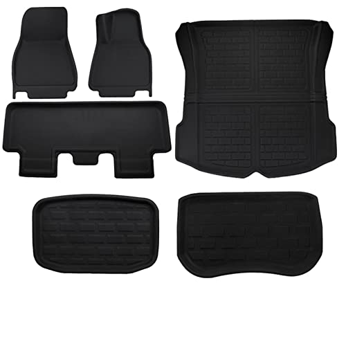 Tapis de coffre et sol Tesla Model 3 et Y lavables pour protéger l'habitacle