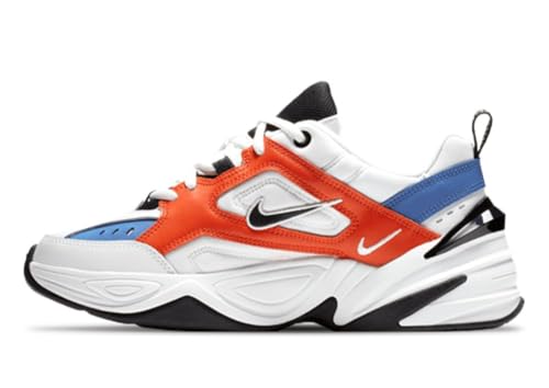 Nike W Nike M2K Tekno Zapatillas de Running, Mujer, Multicolor (Summit White/Black-Team Orange 101), 37.5 EU (4 UK)