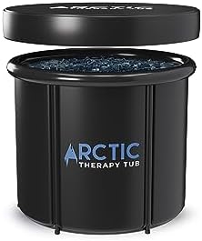 Large Ice Bath Tub for Recovery| Cold Plunge Pool with Lid| Ice B...