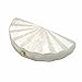 PENGZHI Women Fan Shell Acrylic Clutch Purse Marble Evening Bag Unique Handbag Cute Shell Clutch Wedding Purse for Party Cocktail, White