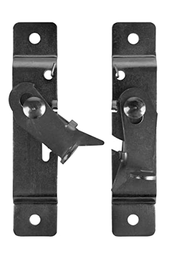 Schellenberg 10267, galvanisé Attache rigide pour volet roulant, verrou de sécurité, anti-effraction, en deux parties