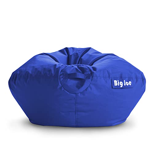 Big Joe Classic Bean Bag Chair, Sapphire Smartmax, Durable Polyester Nylon Blend, 2 feet Round #1