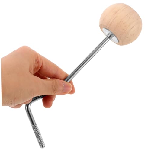 Maza para pedal de bombo de madera robusta miniatura 6