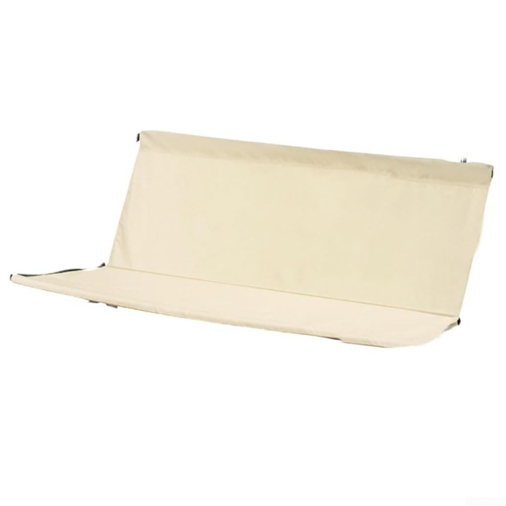 Coprisedile per dondolo da esterno realizzato in tessuto Oxford 600D impermeabile per giardino per protezione contro pioggia e umidità, 138 x 50 x 50 cm (138 x 50 x 50 cm, beige)