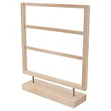 Organisateur de Bijoux Porte Boucles d'oreilles, 27 Paires de Présentoirs de Boucles d'or...