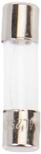 SeKi - Fusibili di precisione da 0,25 A (250 mA), 5 x 20 mm, ad attivazione lenta, confezione da 10, fusibili in vetro, 250 V