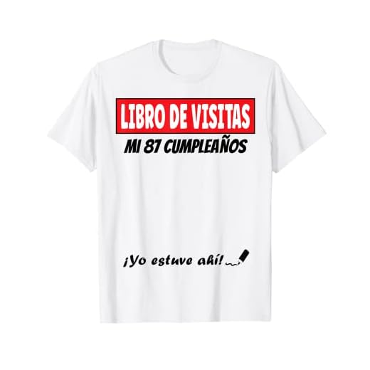 Libro De Visitas - 87 Años Cumpleaños Divertido Regalo 1934 Camiseta