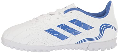 Adidas Copa Sense.4 Turf Soccer Shoe, White/Blue/Legacy Indigo, 11 Us Unisex Little Kid #TOP7