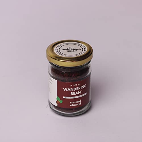Image of The Wandering Bean Roasted Almond Flavored Instant Coffee Bottle, 40 Gram