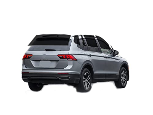 AUTOTEK Precut Windows Tint Film All Sides Cars Sun Blocking Protection Privacy Anti Shatter Glass 2 Ply Film Any Tint Shade kit for Volkswagen Tiguan 2018-2024