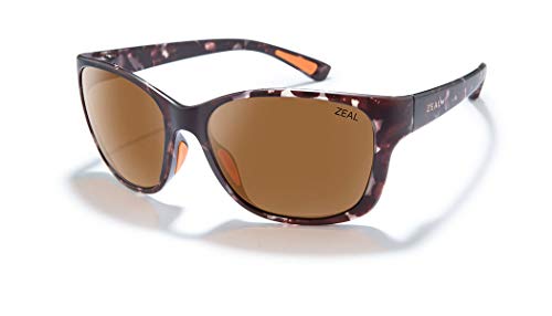 Zeal Optics Magnolia | Plant-Based Polarized Sunglasses for Men & Women - Matte Tortoise/Polarized Copper Lens