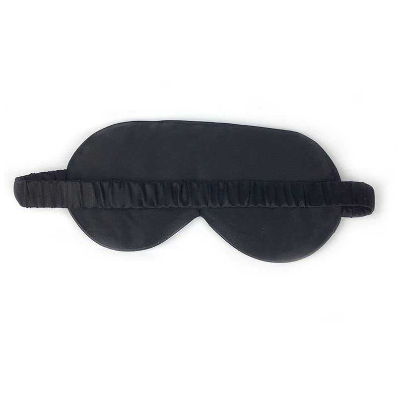 Schlafmaske aus Seide, weicher Satin, Augenbinde, elastischer Riemen, Nacht-Augenschutz, Reisenickerchen for Damen und Herren (Color : E)