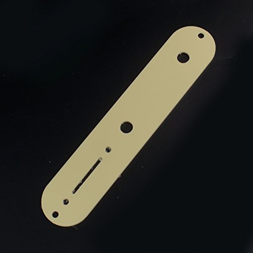 Replacment Standard Control Plate For Tele,Plastic PVC 1ply Cream