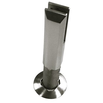 Spigot carré CRL encastrable pour fixation au sol stable de balustrade en verre