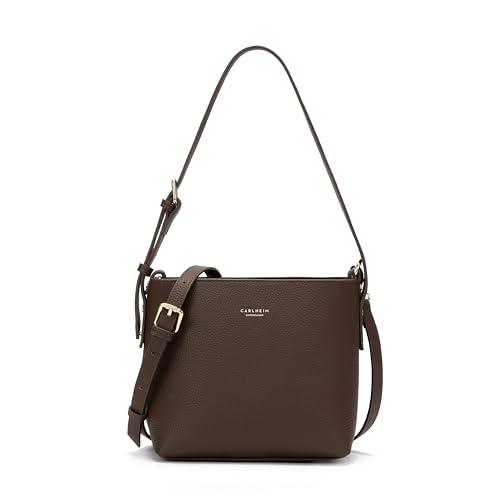 Carlheim, Gotland Genuine Leather collection, Selma Genuine Leather Handbag (Brown)